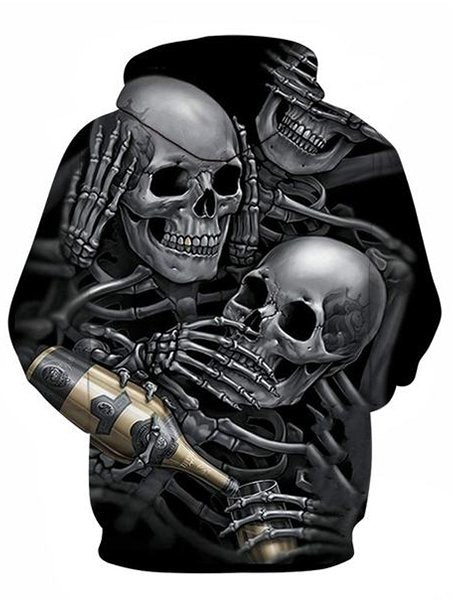 Venom™ - Skull Hoodie - Rebel Heat
