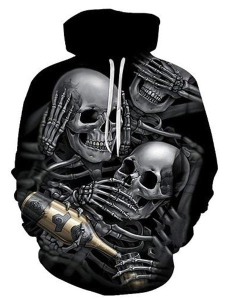 Venom™ - Skull Hoodie - Rebel Heat