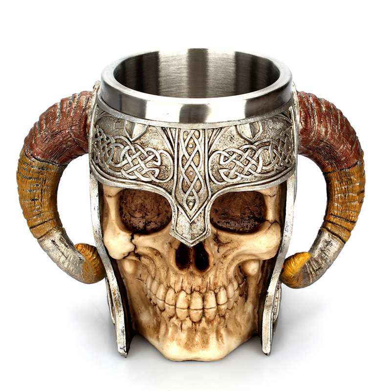 Viking Skull Mug - Rebel Heat