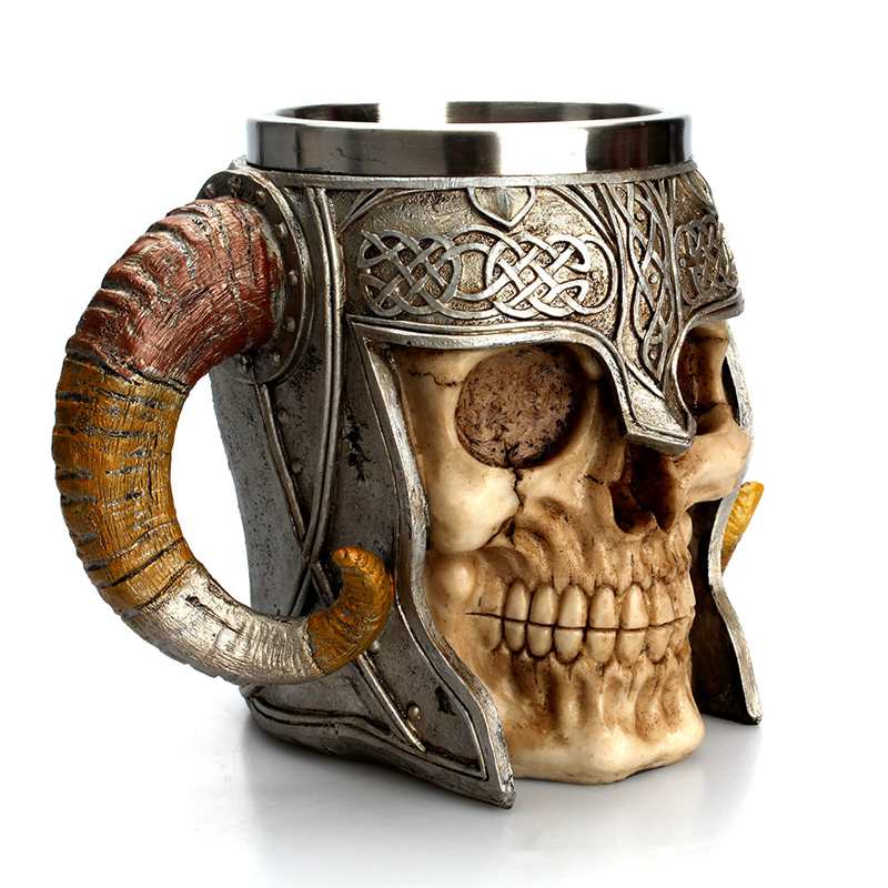 Viking Skull Mug - Rebel Heat