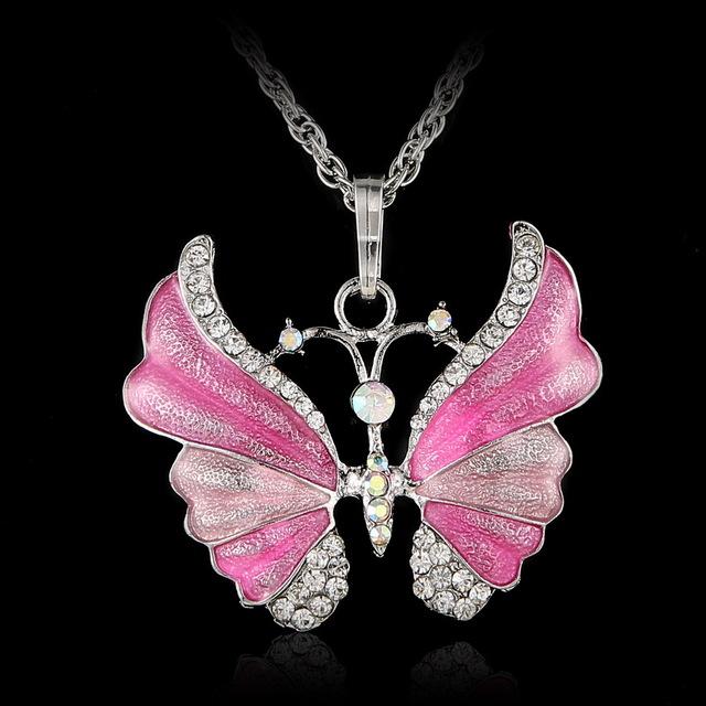 Vintage Butterfly Necklace - Rebel Heat