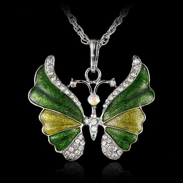 Vintage Butterfly Necklace - Rebel Heat