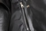 Vintage Leather Skull Jacket - Rebel Heat