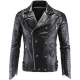 Vintage Leather Skull Jacket - Rebel Heat