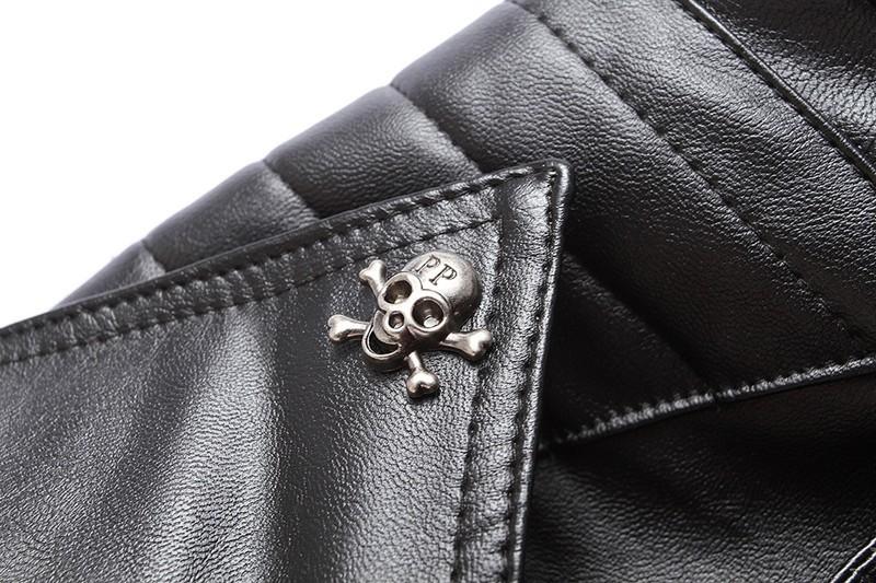 Vintage Leather Skull Jacket - Rebel Heat