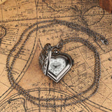 Vintage Love Heart Antique Pocket Watch - Rebel Heat