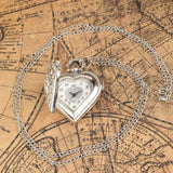 Vintage Love Heart Antique Pocket Watch - Rebel Heat