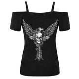 Wicked Skull Top - Rebel Heat